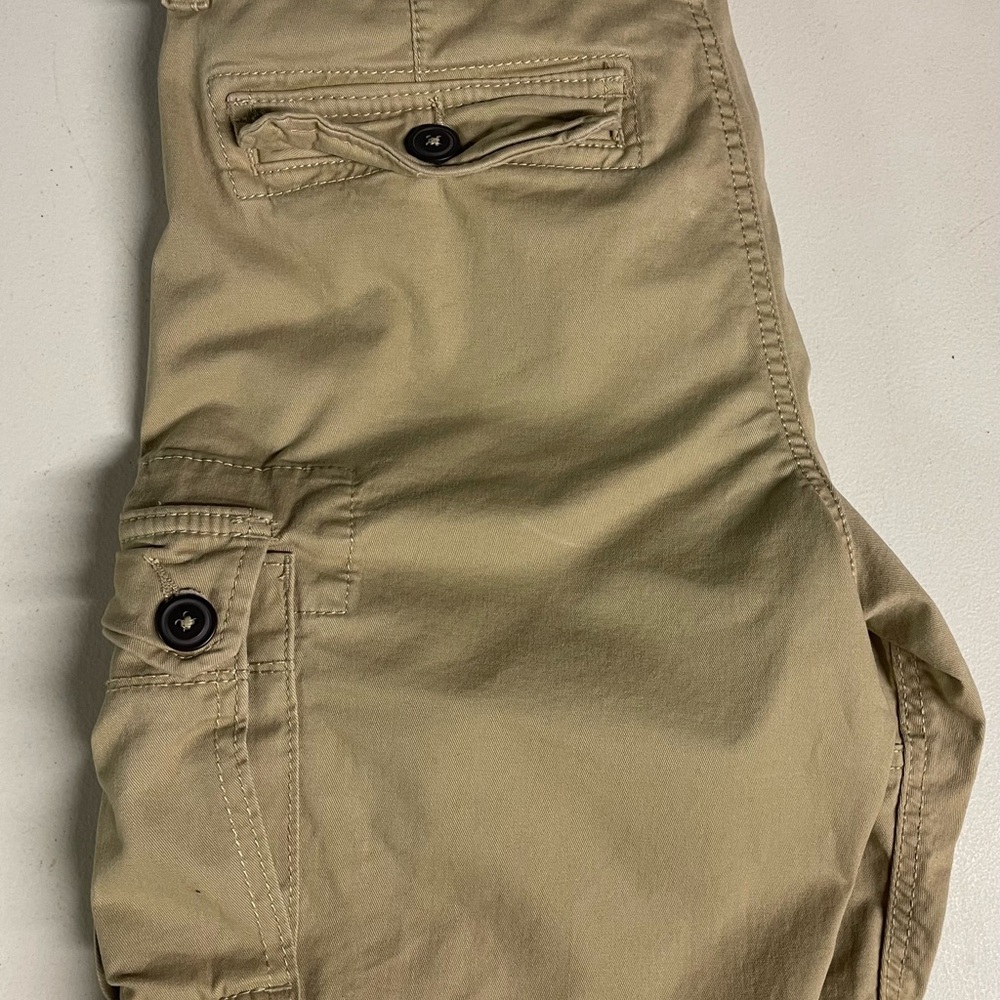 Aeropostale Kids Casual Cargo shorts- Khaki - Picture 4 of 8